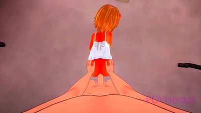 Елементал Фламе Монстер Гирл